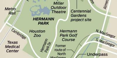 מפה של פארק הרמן